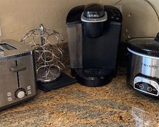 Crock-Pot, Keurig, Calphalon Toaster