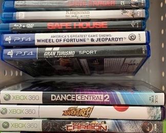 Asst DVD's and Games