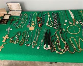 We have VINTAGE BRIGHTON  and in addition, this photo is only part of a huge collection of jewelry offered for sale.  