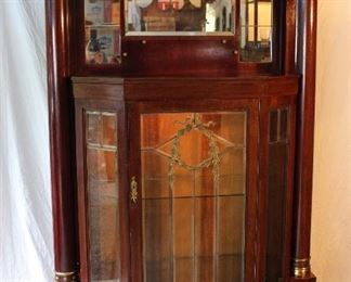 Antique Empire Style Ornate Cabinet