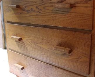 Antique Pine Chest of Drawers 