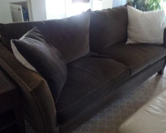 custom made brown sofa , $450