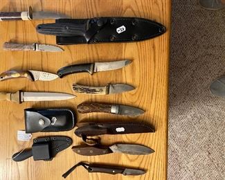 many brand names, some are hand crafted