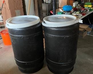 good water/storage barrels