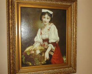 Transfer on Canvas Portrait $35