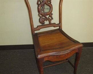 Chinese Peach Blossom Chair