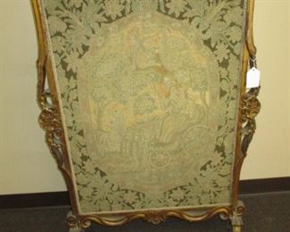 Fireplace Screen w/ Textile