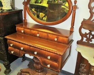 Empire Revival Vanity with Pawfeet
