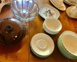 Corelle "Chutney" Bowls & Saucers
