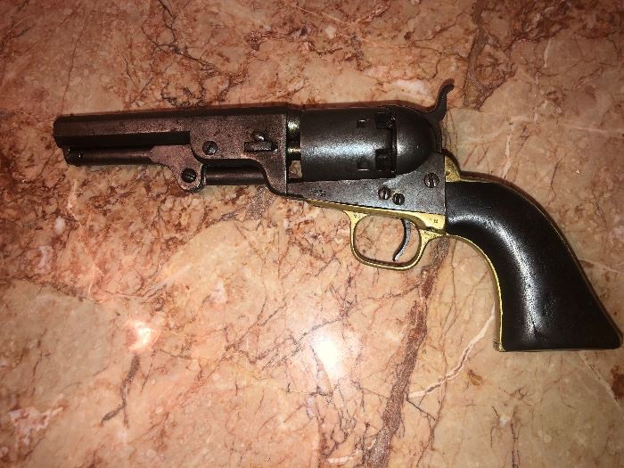 Antique Colt Black Powder Gun