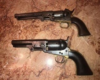 Pair of Antique Colt Black Powder Gun