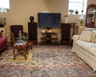 Camel Back Sofa - Sold