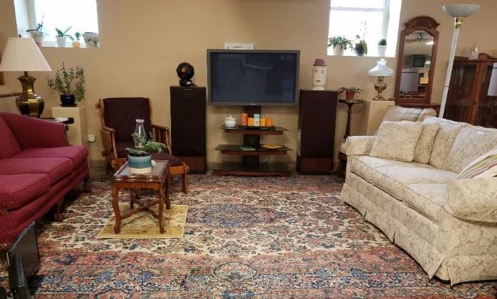 Camel Back Sofa - Sold