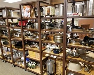 25% off TODAY ONLY
Pots & Pans (various brands), Vision Cookware, Some Cast Iron Cookware, Kitchen Appliances (woks, coffee pots, Kuerigs, blenders, Crock Pots, etc.)