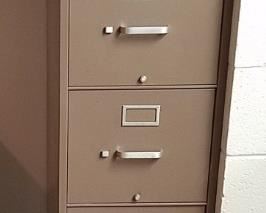 Hon 5 drawer file cabinet, office supplies