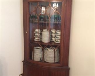 MATCHING PAIR of china cabinets!