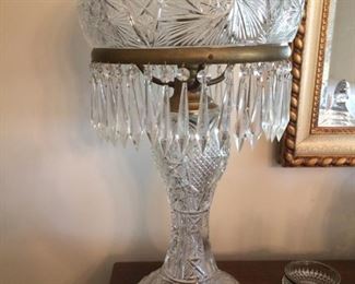 25" Tall and 13" Diameter!!! Mint condition...the picture does not do this treasure justice!!!!