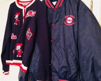 Ole Miss sweater and jackets!