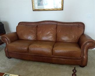 Leather sofa(heavy)