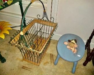 Basket 8.00                                                                                         
 Stool 5.00