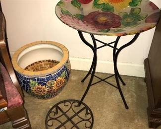 Cache Pot -- 10.00                                                                                       Plant Stand -- 20.00