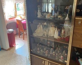 MCM vintage display cabinet