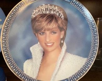 Princess Di collector plate