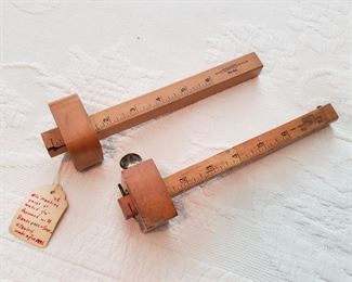 $8 ea. (2) #65 Stanley Tool & Level Marking Gauge 6"
