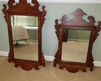 $25 Small Original Antique Mirror, $25 Large Reproduction mirror.