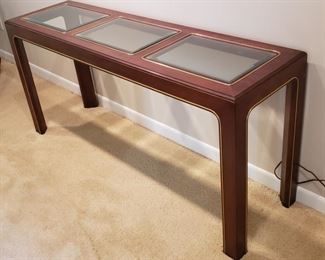 $30 Sofa table, 56" x 16" x 21"
