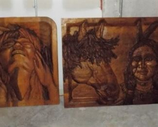 Vintage Wood Carvings