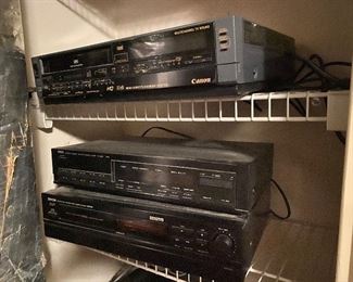 Revox B250-S amplifier and B226 CD player and others