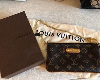 Louis Vuitton Milla MM Pochette - mint condition with dust bag and box