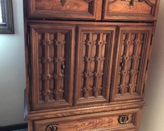 vintage dressers & wardrobe pieces