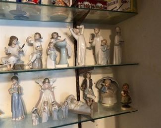 selection of Lladros, some vintage, these don't have boxes