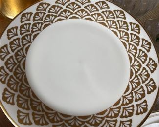 Pickard “Ensemble Gold” 12 salad plates