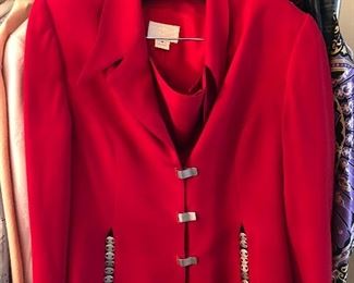 Alberto Makali sz 14 skirt suit