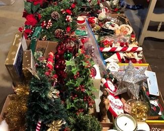 Christmas including vintage ornaments, Disney, Germany Japan
