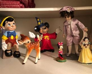 Vintage Disney figurines