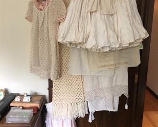 Antique & vintage baby children clothes & petticoats