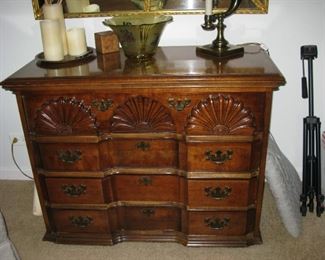 American Draw shell pattern chest of drawers                              BUY IT NOW $ 155.00
