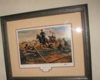 Dale Gallon Signed & numbered Civil War prints