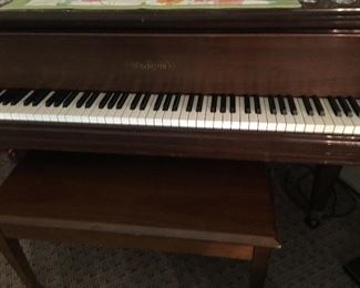 Baby grand piano
