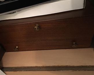 Sterling flatware in box