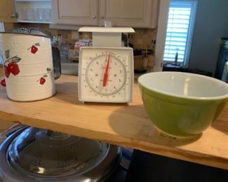 Vintage Sifter & Scale