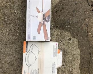 Ceiling Fan and Lights