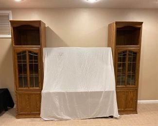 Double Matching Cabinets