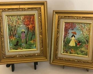 Enamel Art Paintings