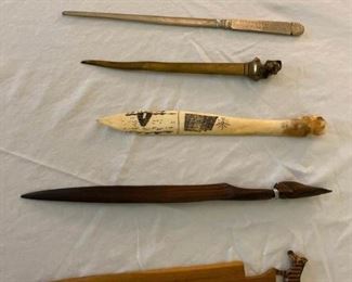 Five Unique Letter Openers