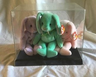 Rare Hippity, Hoppity, and Floppity Beanie Babies